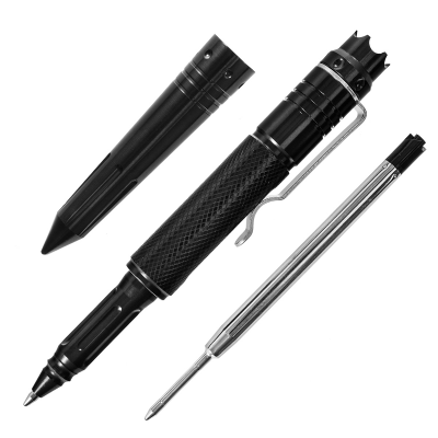 Ручка тактична GS Black/Silver