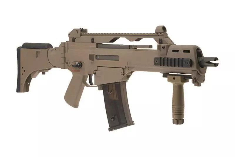 Страйкбольна штурмова гвинтівка Specna Arms SA-G12V EBB Carbine Tan