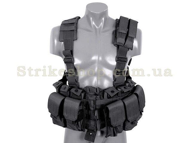 Розвантажувальний жилет Tactical Harness - 8FIELDS BLACK