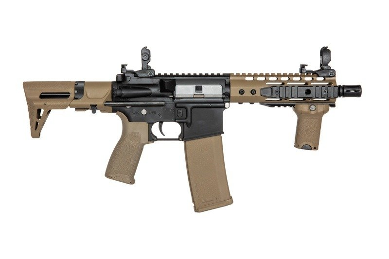 Страйкбольна штурмова гвинтівка Specna Arms M4 CQB Edge SA-E12 PDW Half-Tan
