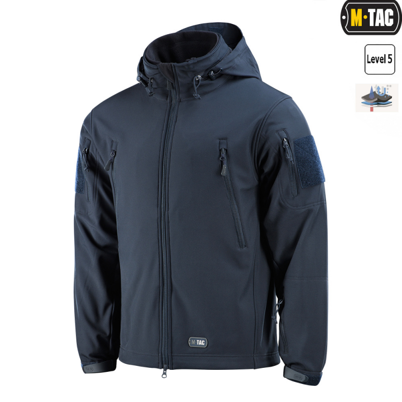 Куртка Soft Shell з підстібкою Dark Navy Blue Size XL