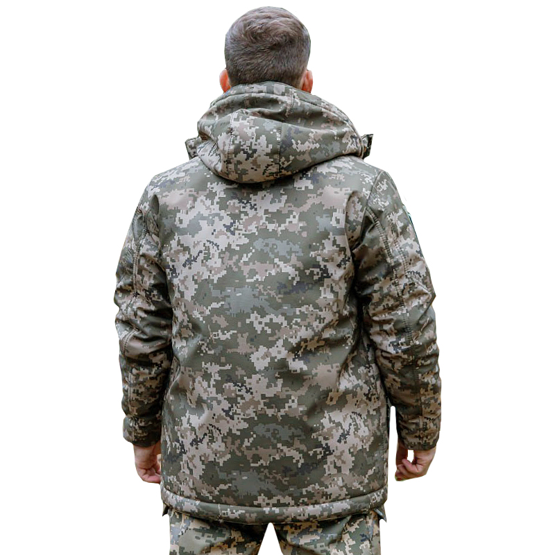Куртка зимова Smilo Pixel Softshell Size XL