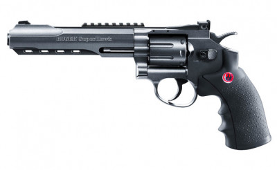 Страйкбольний револьвер Umarex Ruger SuperHawk 6 CO2 Black