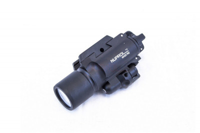 Ліхтар підствольний Nuprol NX400 Pistol Flashlight with a Laser Sight