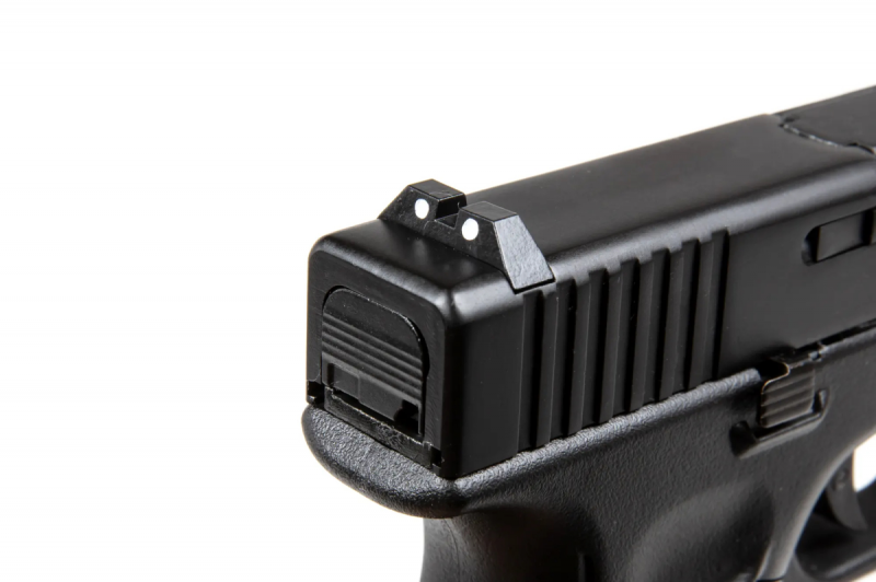 Страйкбольний пістолет D-Boys Glock 26 Advanced Full Auto Green Gas Black