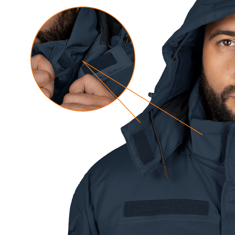 Куртка зимова Camo-Tec 3.0 Nylon Taslan Navy Blue Size L
