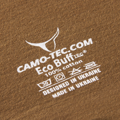 Шарф-труба Camo-Tec Eco 100% cotton coyote