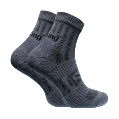 Шкарпетки трекінгові літні Trekking ShortLight Grey Size L