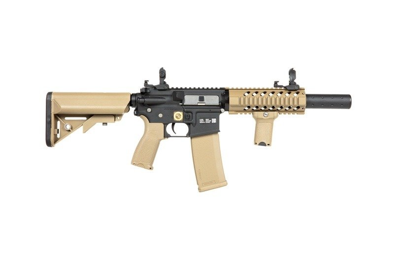 Страйкбольна штурмова гвинтівка Specna Arms M4 CQB Edge RRA SA-E11 Half-Tan