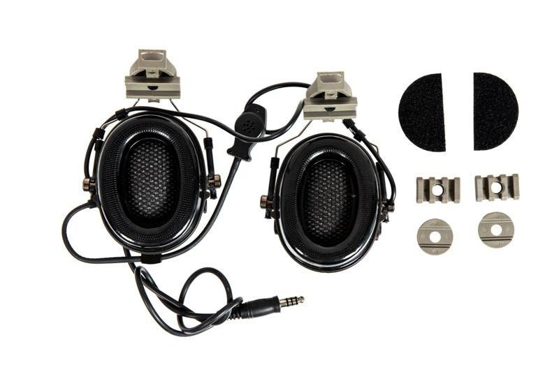 Навушники активні з комунікатором Z-Tactical Fast zSordin Headset Olive