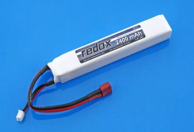 Акумулятор Redox LiPo 7.4V 2400 mAh 20C T-connect
