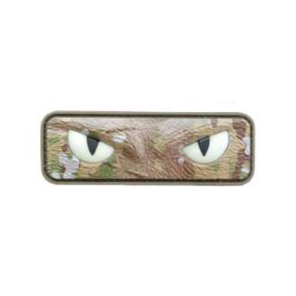 Патч Cat Eyes 3D PVC Multicam