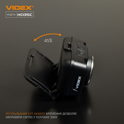 Налобний ліхтар Videx VLF-H035C
