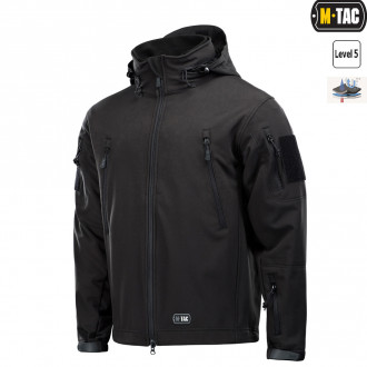Куртка Soft-Shell M-Tac з Підстьожкою Black Size M