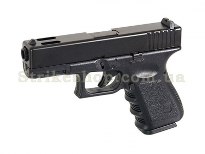 Страйкбольний пістолет Glock 32 KJW Metal Green Gas