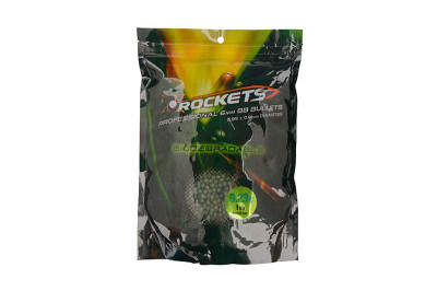 Страйкбольні кулі Rockets Professional BIO 0,23g BBs 1kg Dark Green