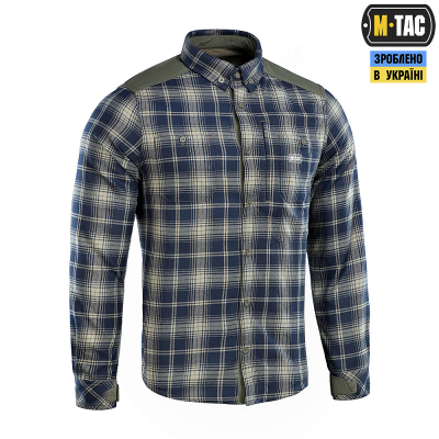 Сорочка M-Tac Redneck Shirt Olive/Navy Blue Size S/L