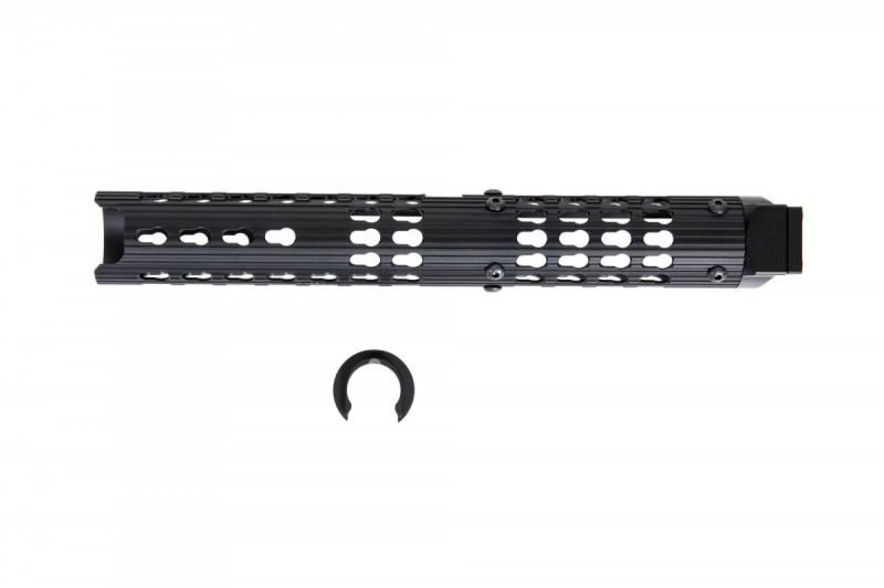 Цівка 5KU KeyMod Long Handguard AK Black