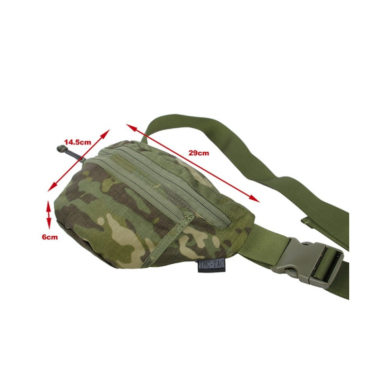 Сумка поясна TMC Nut Rick Tactical Waist Bag Multicam Tropic