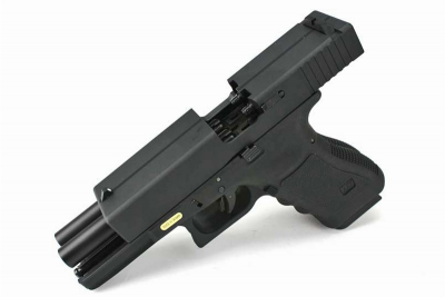 Страйкбольний пістолет WE Double Barrel Glock 17 Gen.3 GBB