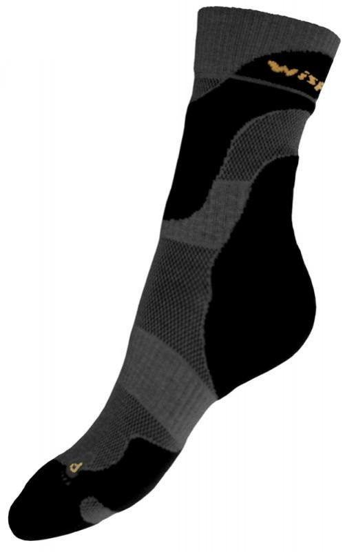 Шкарпетки трекінгові літні Wisport Black Size 44-46