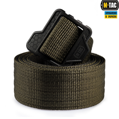 Ремінь M-TAC Double Duty Tactical Belt Hex Olive/Black Size L