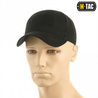 Бейсболка тактична M-Tac Velcro Black Size L/XL