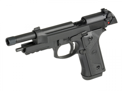 Страйкбольний пістолет SRC Beretta SR9A3 GBB CO2 Black