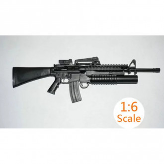 Мініатюра 3D паззл  штурмова гвинтівка M16 A4
