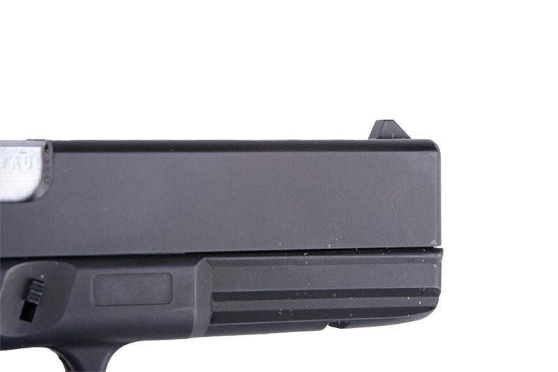 Страйкбольний пістолет WELL Glock 17 Metal G197 GBB