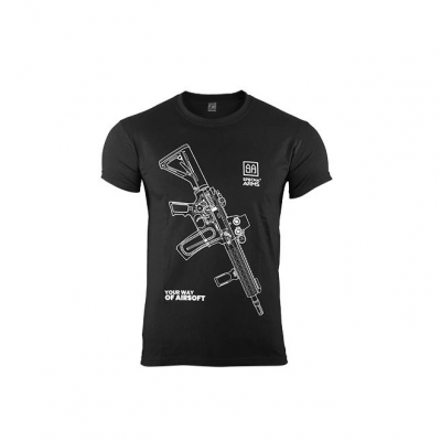 Футболка Specna Arms Your Way of Airsoft V.1 Black Size L