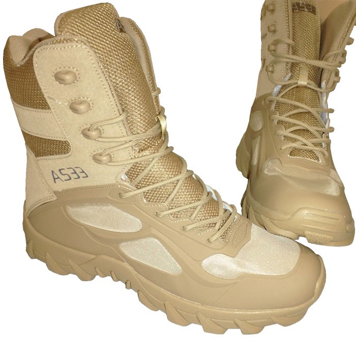 Тактичні черевики з високим берцем A-533 Desert Size 41