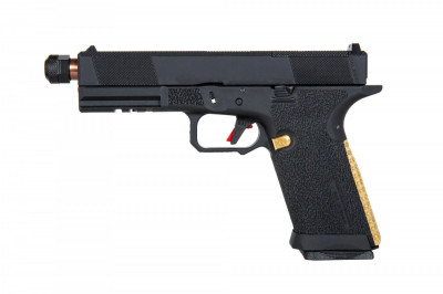 Страйкбольний пістолет SAI BLU Glock 17 Specna Arms Edition Green Gas