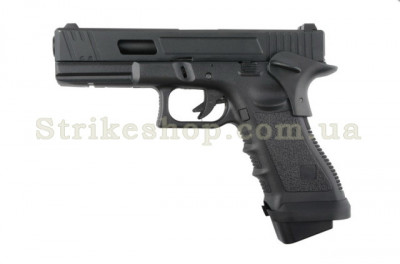 Страйкбольний пістолет Glock 17 Army Metal R17-P Green Gas
