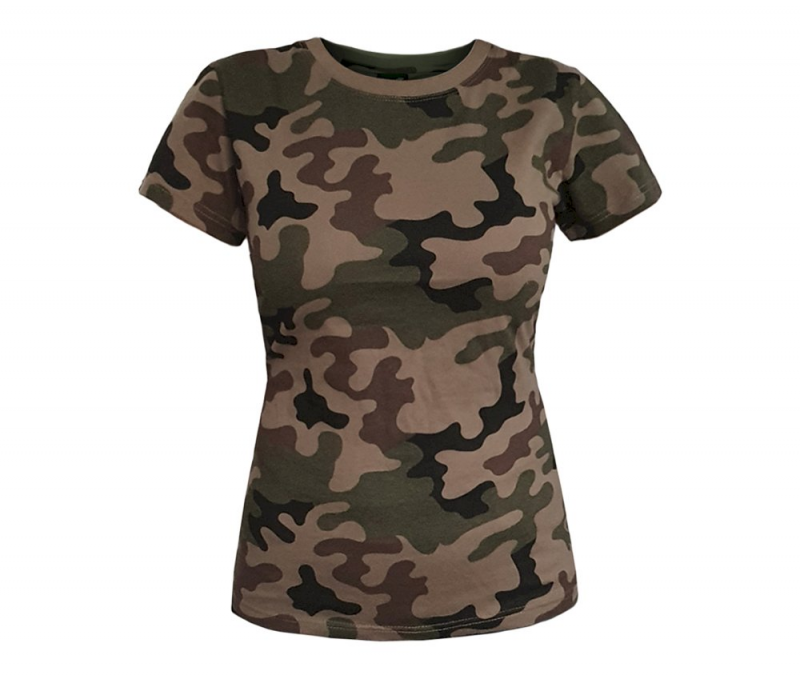 Футболка жіноча Texar T-shirt Pl Camo Size S