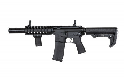 Страйкбольна штурмова гвинтівка Specna Arms M4 CQB Edge RRA SA-E11 Light Ops Stock Black