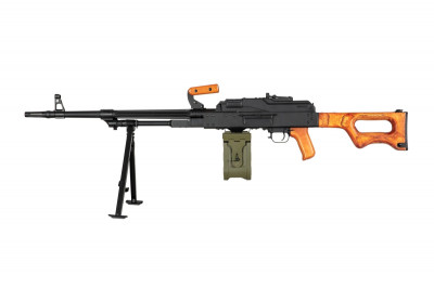 Страйкбольний кулемет A&amp;K PKM Machinegun Wood Elements