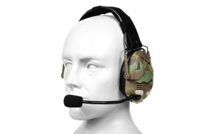 Навушники активні з комунікатором Specna Arms Tactical HD-16 Bluetooth Active Headphones Multicam
