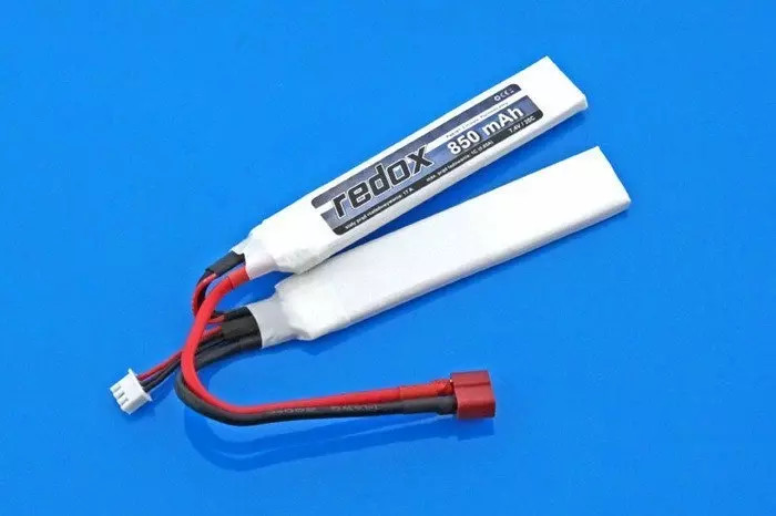 Акумулятор Redox LiPo 850 mAh 7,4V 20C T-connect 2-module