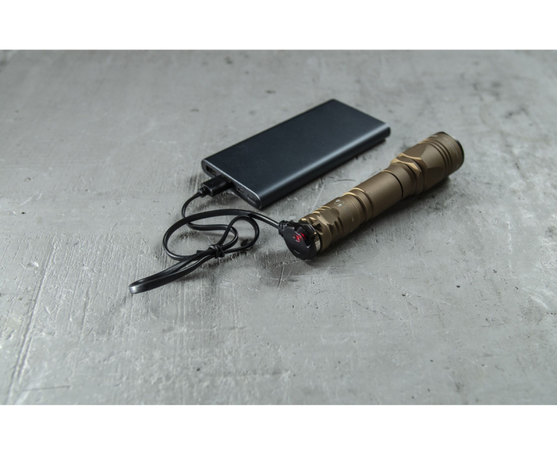 Ліхтар Armytek Dobermann Pro Magnet USB Sand Warm