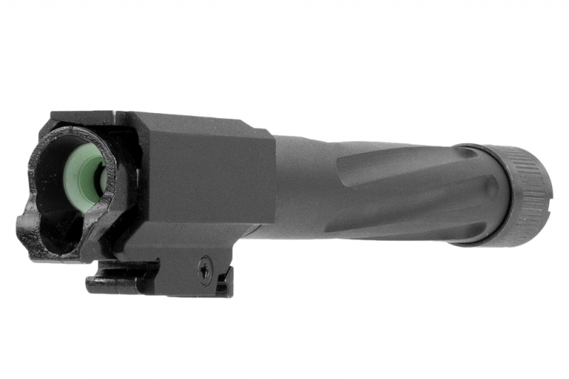Страйкбольний пістолет Novritsch SSP18 Black Green Gas