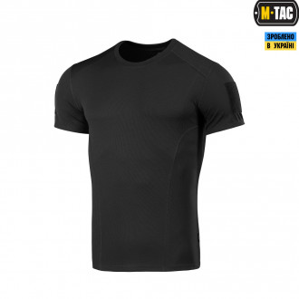 Футболка M-Tac Потовідвідна Athletic Velcro Black Size XL