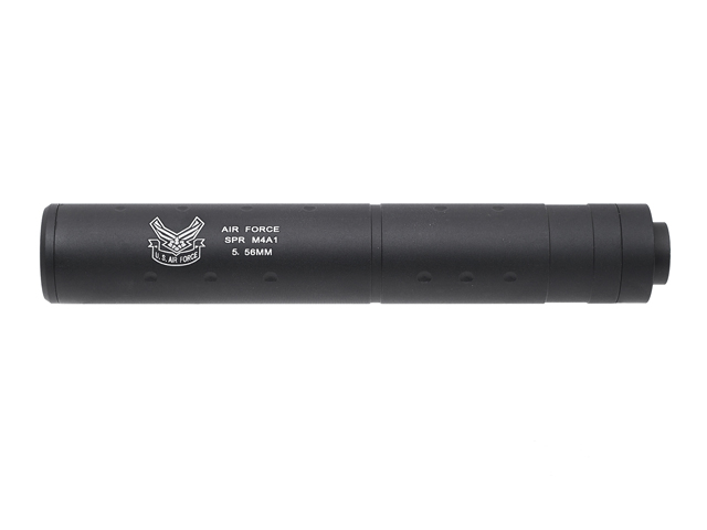 Страйкбольний глушник Big Dragon 196mm dummy silencer - Air Force Logo