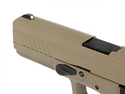 Страйкбольний пістолет APS XTP Xtreme Training Pistol Green Gas Desert