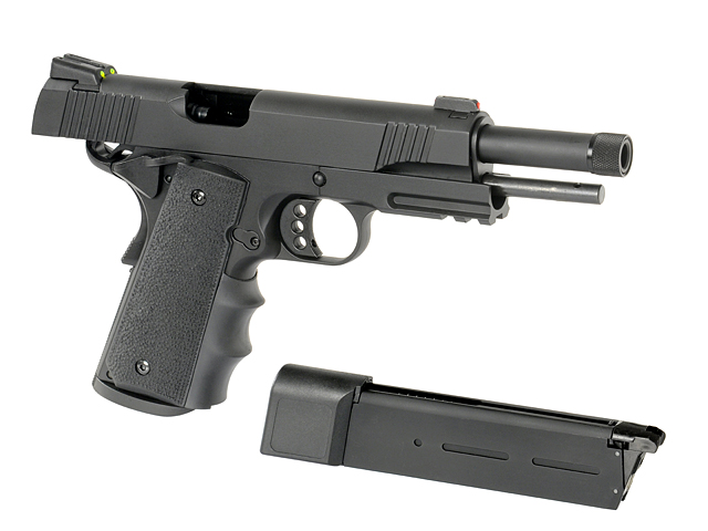 Страйкбольний пістолет Army Colt 1911 R32 GBB Black