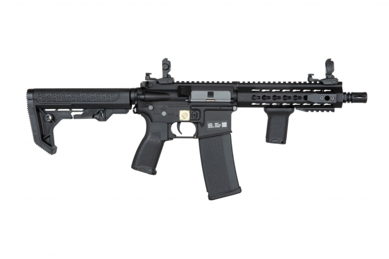 Страйкбольна штурмова гвинтівка Specna Arms Edge SA-E08 Light Ops Stock Black
