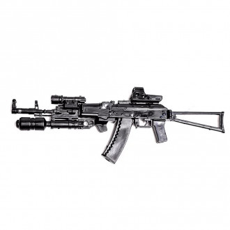 Мініатюра 3D паззл штурмова гвинтівка AK-74C