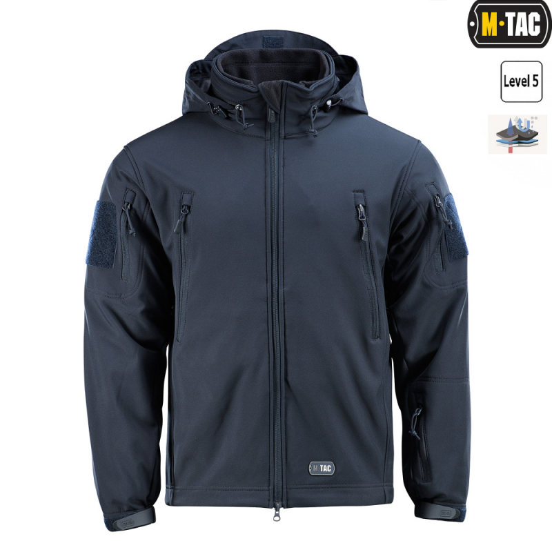 Куртка Soft Shell з підстібкою Dark Navy Blue Size XL