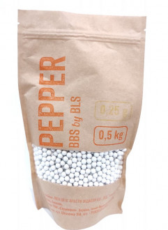 Страйкбольні кулі Pepper By BLS Precision 0,25g 0.5kg