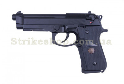 Страйкбольний пістолет Beretta M92F/M9 WE GC-0343 Metal CO2